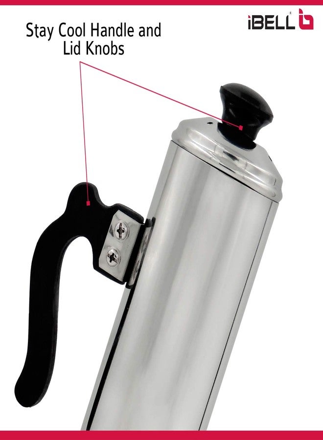 iBELL Stainless Steel Puttu Maker - Silver - Image 3